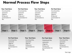 Business powerpoint templates normal process flow theme steps sales ppt slides 8 stages