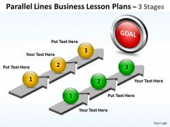 Business Powerpoint Templates Parallel Lines Lesson Plans Sales Ppt Slides