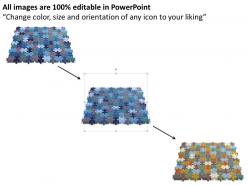 Business powerpoint templates purpose of planning puzzle matrix sales ppt slides