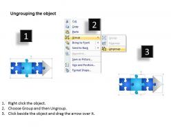 Business powerpoint templates puzzle pieces linear order diagram sales ppt slides