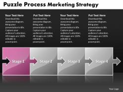 Business powerpoint templates puzzle process marketing startegy sales ppt slides