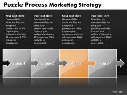 Business powerpoint templates puzzle process marketing startegy sales ppt slides