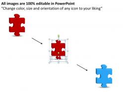 Business powerpoint templates puzzles wall and missing piece sales ppt slides