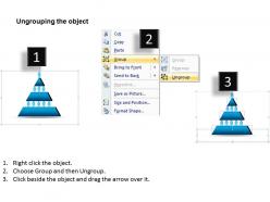 Business powerpoint templates pyramidal leadership diagram sales ppt slides