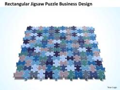 Business powerpoint templates rectangular jigsaw sales puzzle design ppt slides