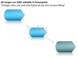 Business powerpoint templates seven stages linear arrow data flow diagram sales ppt slides