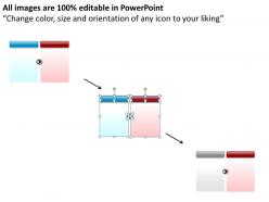 73834429 style layered horizontal 2 piece powerpoint presentation diagram infographic slide