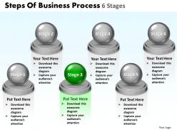 Business powerpoint templates steps of process 6 stages presentation 0812 sales ppt slides