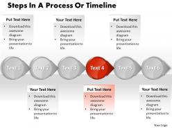 Business powerpoint templates steps process or timeline sales ppt slides