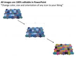 Business powerpoint templates strategy puzzle matrix strategic marketing plan sales ppt slides