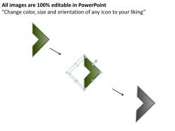 Business powerpoint templates successive demonstration of 5 concepts using arrows sales ppt slides