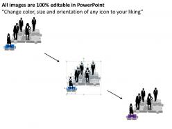 Business powerpoint templates team with the concept of missing puzzle sales ppt slides