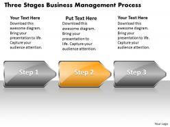 Business powerpoint templates three state diagram ppt management process sales slides