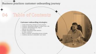 Business Practices Customer Onboarding Journey Powerpoint Presentation Slides Professionally Interactive