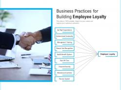Business Practices For Building Employee Loyalty