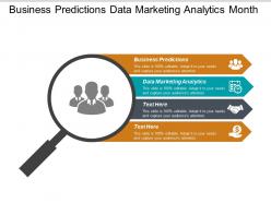 Business predictions data marketing analytics month financial planning cpb