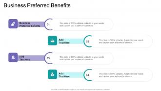 Business Preferred Benefits In Powerpoint And Google Slides Cpb
