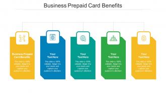 Business prepaid card benefits ppt powerpoint presentation information cpb