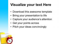 Business presentation chart templates themes information technology program