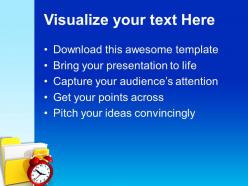 Business presentation chart templates themes information technology program