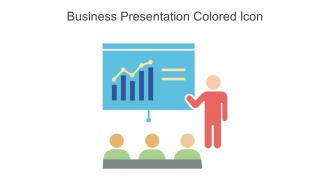Business Presentation Colored Icon In Powerpoint Pptx Png And Editable Eps Format