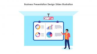 Business Presentation Design Slides Illustration