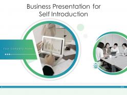 Business presentation for self introduction powerpoint presentation slides