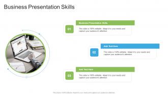 Business Presentation Skills In Powerpoint And Google Slides Cpb