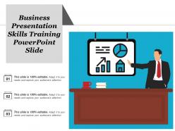 Business presentation skills training powerpoint slide