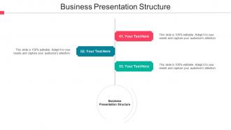Business Presentation Structure Ppt Powerpoint Presentation Summary Display Cpb
