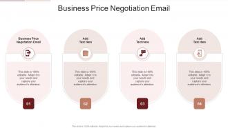 Business Price Negotiation Email In Powerpoint And Google Slides Cpb