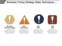 Business pricing strategy sales techniques total productive maintenance