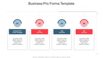 Business Pro Forma Template In Powerpoint And Google Slides Cpb