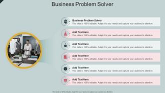 Business Problem Solver In Powerpoint And Google Slides Cpb