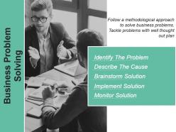 Business problem solving powerpoint guide