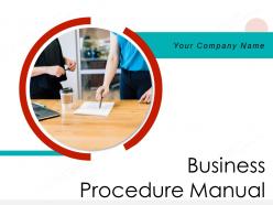 Business procedure manual powerpoint presentation slides