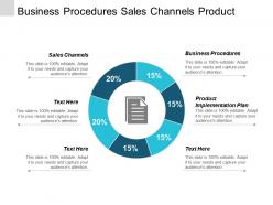 Business procedures sales channels product implementation plan development leadership cpb