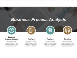 Business process analysis ppt powerpoint presentation file graphic images cpb
