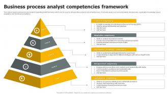 Business Process Analyst Competencies Framework