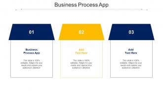 Business Process App Ppt Powerpoint Presentation Infographics Example Topics Cpb