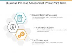 Business process assessment powerpoint slide