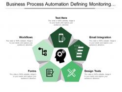 Business Process Automation Defining Monitoring Designing Forms And Workflows