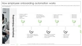 Business Process Automation How Employee Onboarding Automation Works