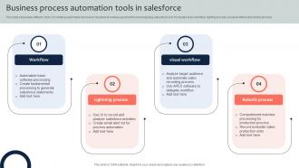 Business Process Automation Tools In Salesforce