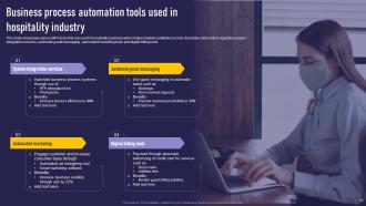 Business Process Automation Tools Powerpoint Ppt Template Bundles Visual
