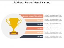 Business process benchmarking ppt powerpoint presentation styles summary cpb