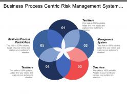 Business Process Centric Risk Management System Professional Organization
