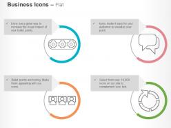 Business process communication team training ppt icons graphics