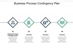 Business process contingency plan ppt powerpoint presentation pictures themes cpb