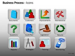 Business process design powerpoint presentation slides db